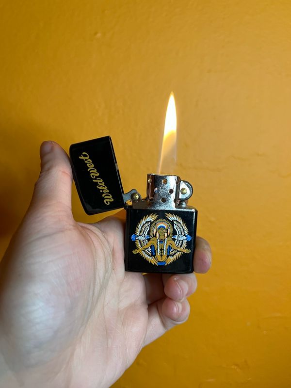 Wild West Xavier Renegade Angel Style Flip Top Lighter