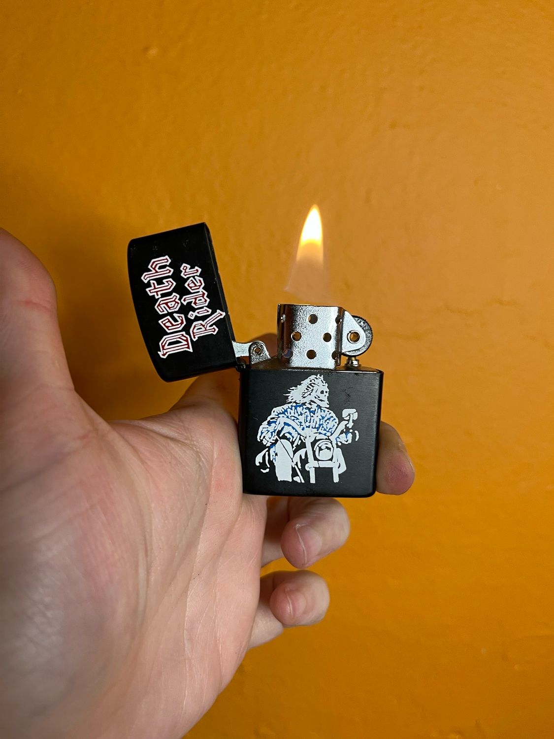 Death Rider Flip Top Lighter