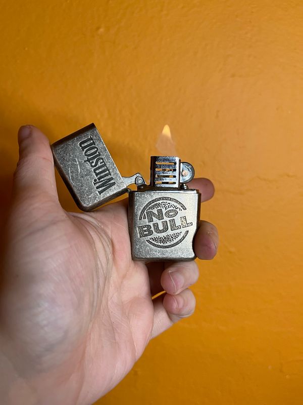 Winston No Bull Flip Top Lighter