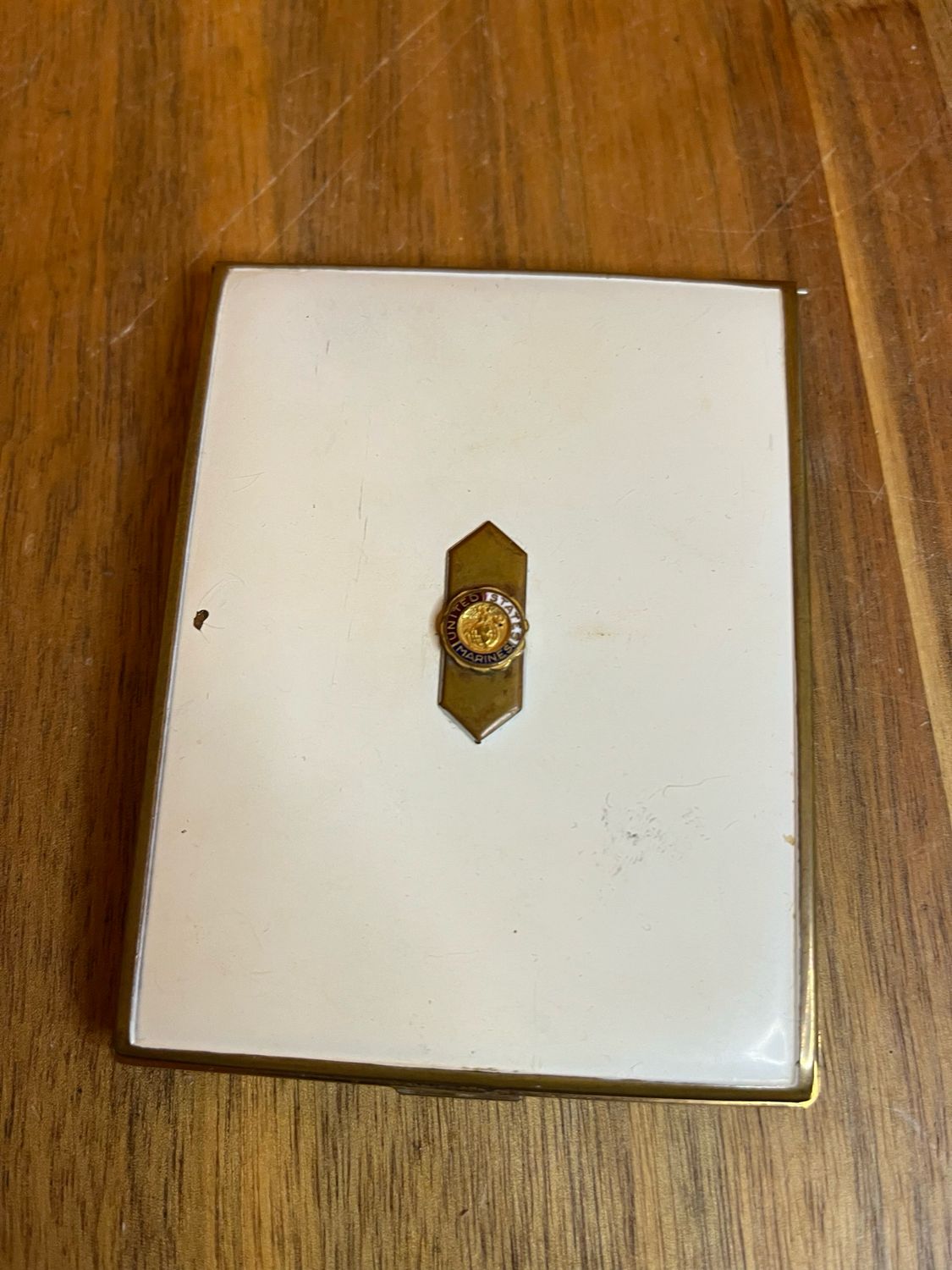 Elgin American United States Marines Cigarette Case