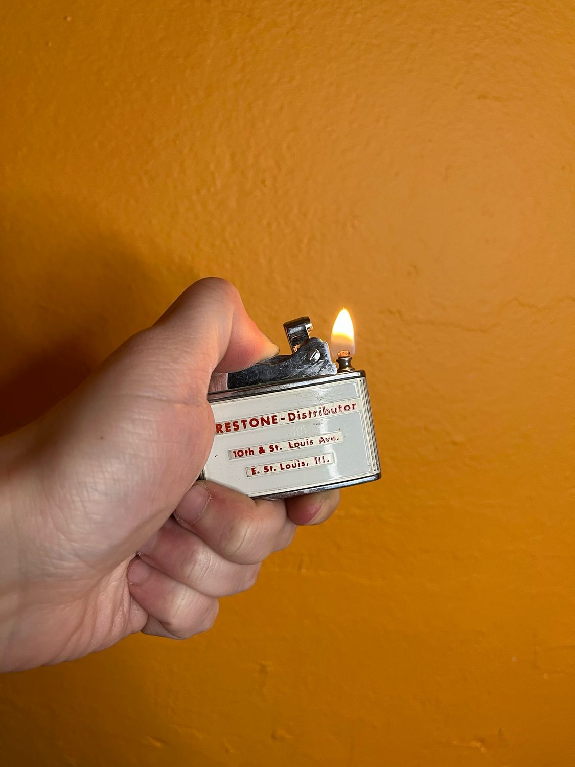 East St Louis Firestone Tire Distributor Flat Lighter