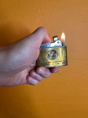 Illinois Beef &amp; Provisions Co Pittsburgh PA Flat Lighter