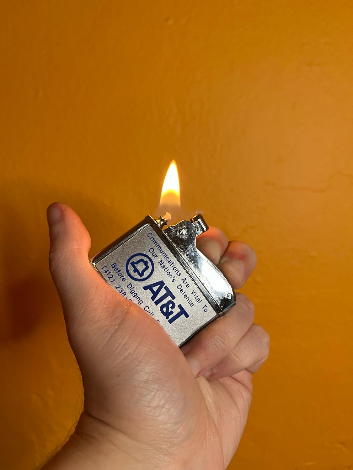 AT&amp;T Pittsburgh Flat Lighter