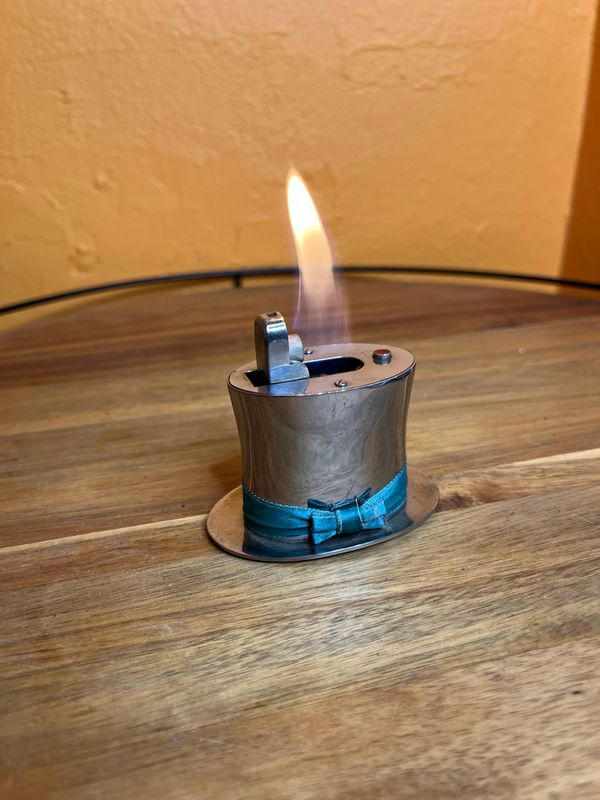 Made In Occupied Japan Gentleman Tophat Table Lighter