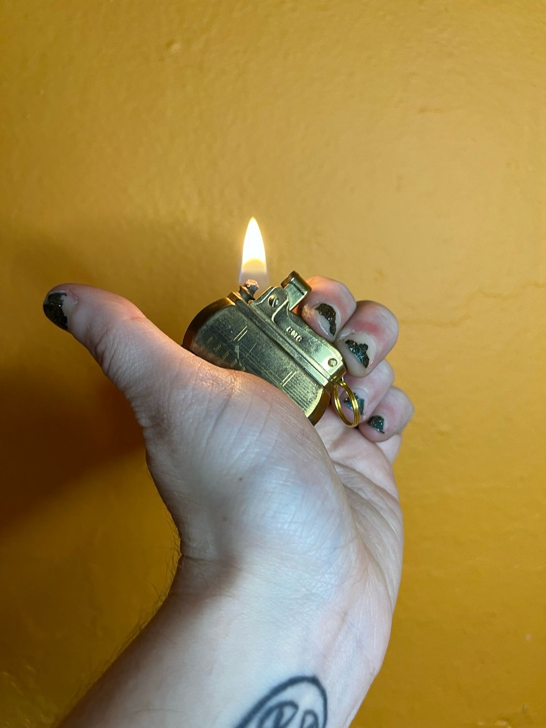 ATC Brass Keychain Lighter