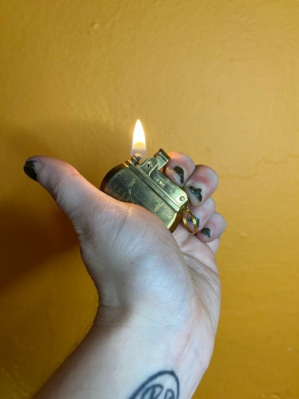 ATC Brass Keychain Lighter