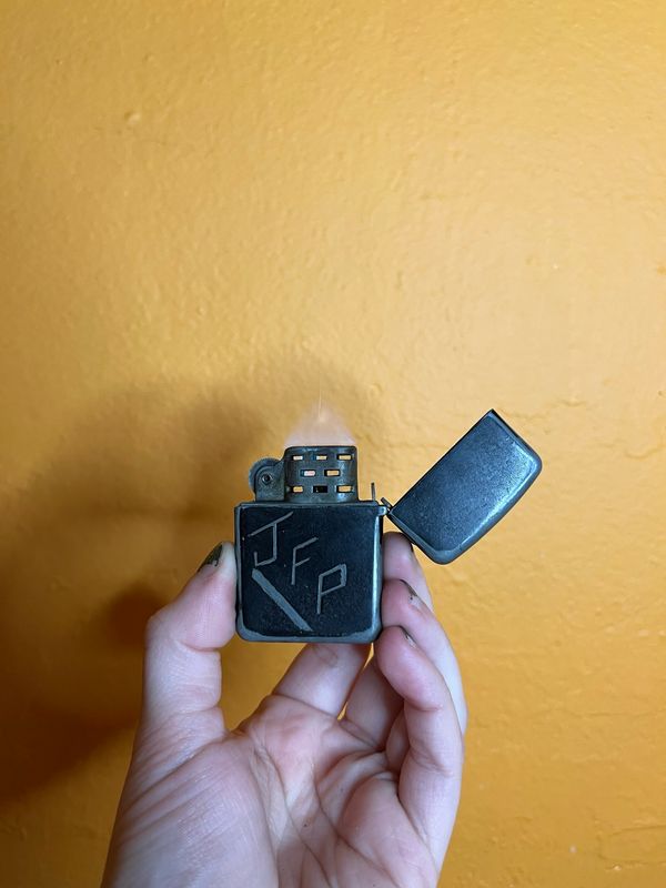 Personalized ‘JFP’ Flip Top Lighter