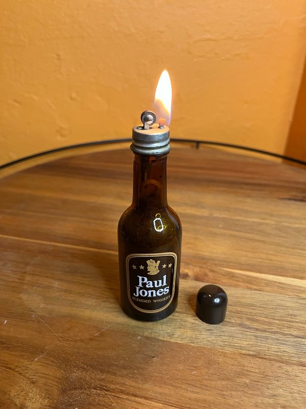 Paul Jones Bottle Molotov Cocktail Table Lighter