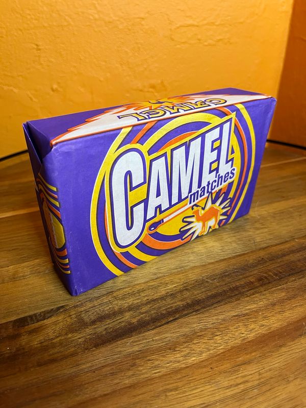 Camel Purple Orange Bang Matches Pack