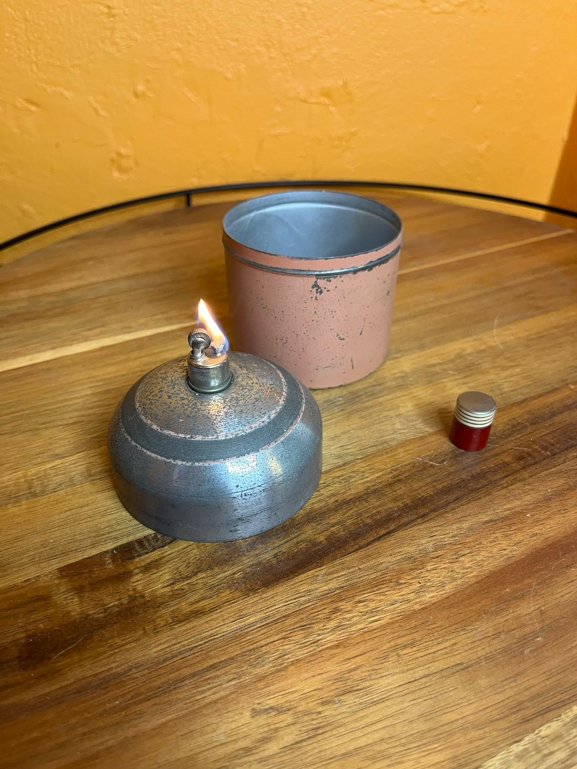 Combination Stash Container Table Lighter