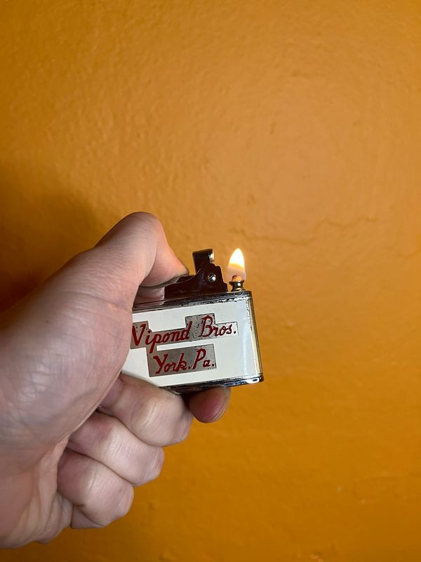 Vipond Bros York PA Flat Lighter