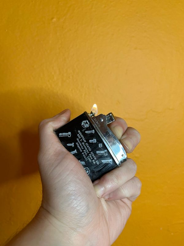 Mountain States Screw Co Monterey Park CA Flat Lighter