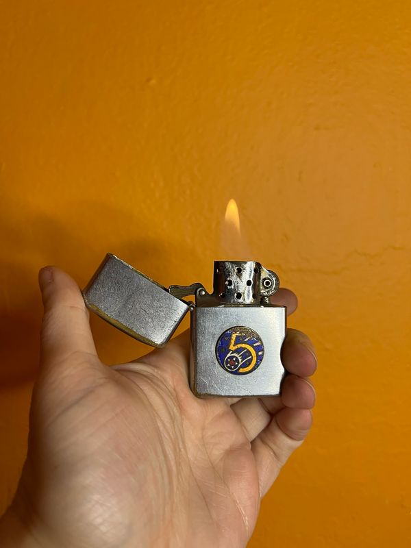 K-39 NCO Open Mess Cheju-Do Korea 1957-1958 Flip Top Lighter