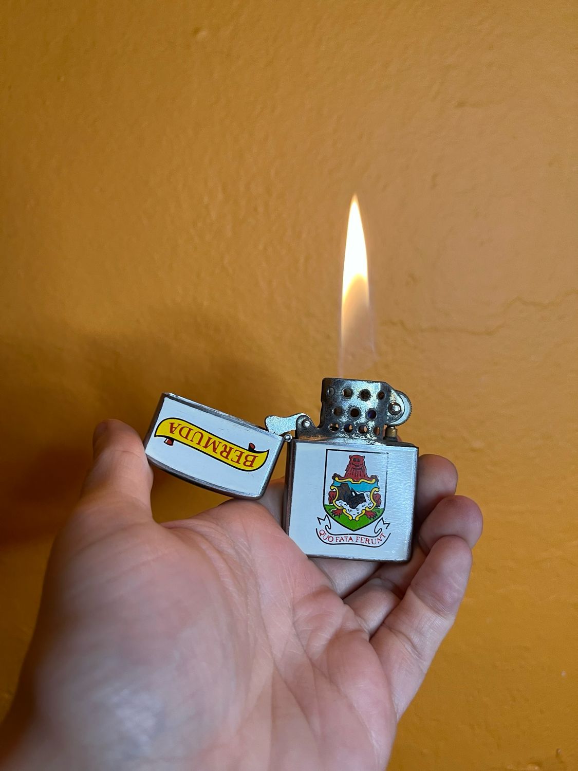 Bermuda Heraldry Souvenir Flip Top Lighter