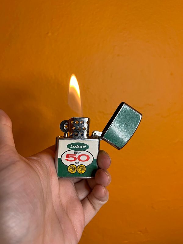 Labatt Biere Ale Flip Top Lighter