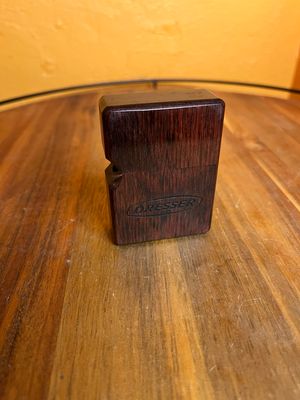 Dresser Wooden Outer Case Zippo Lighter