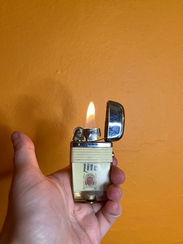 Miller Lite Scripto Lighter