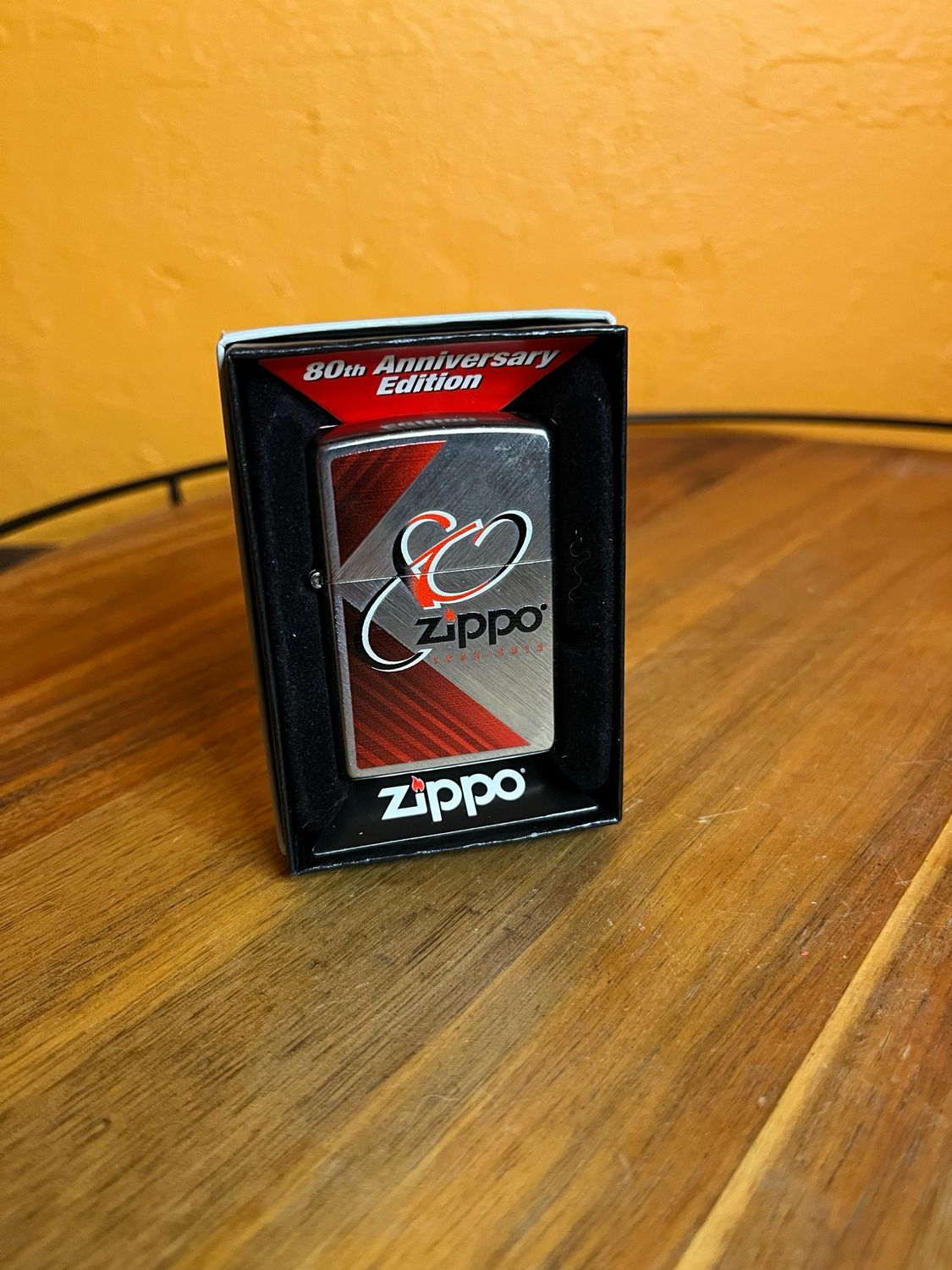 2011 80th Anniversary Edition Sealed Unstruck Zippo Lighter