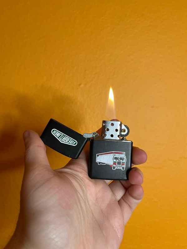 Freight Liner Truck Flip Top Lighter