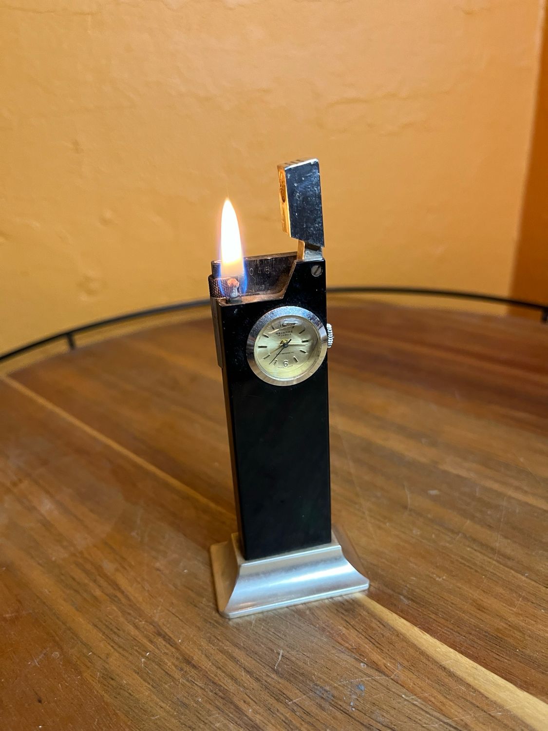 Navarre Watch Co Clock Face Table Lighter