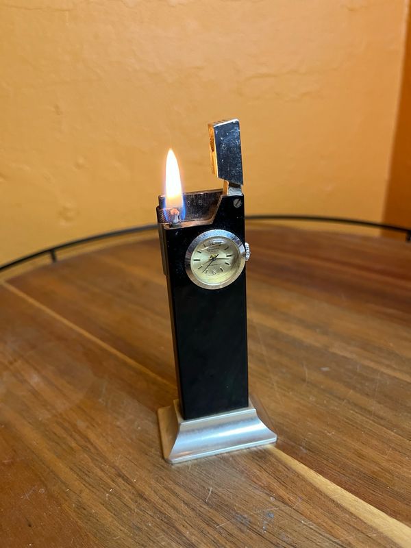 Navarre Watch Co Clock Face Table Lighter