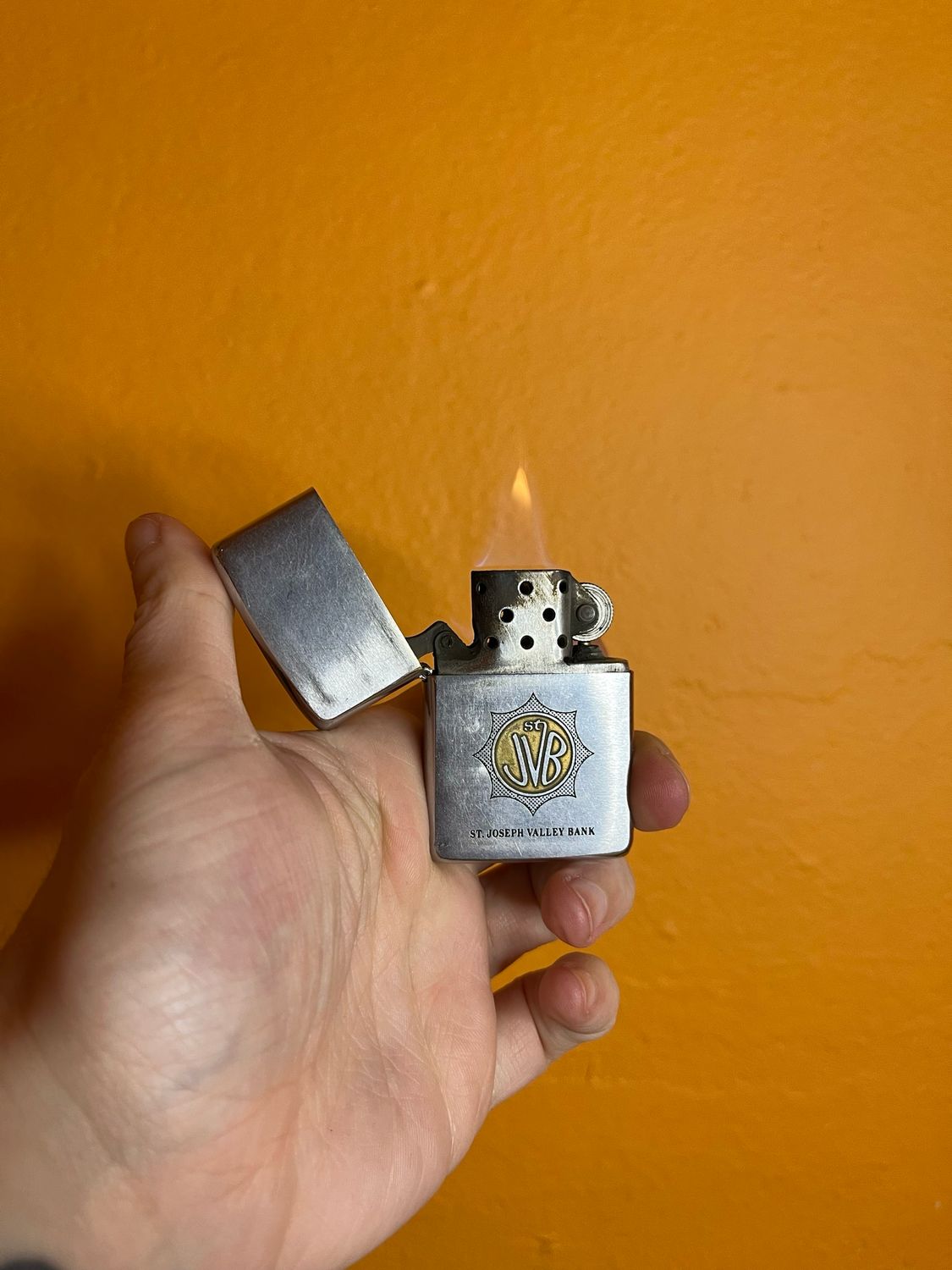 1968 St Joseph Valley Bank Zippo Lighter