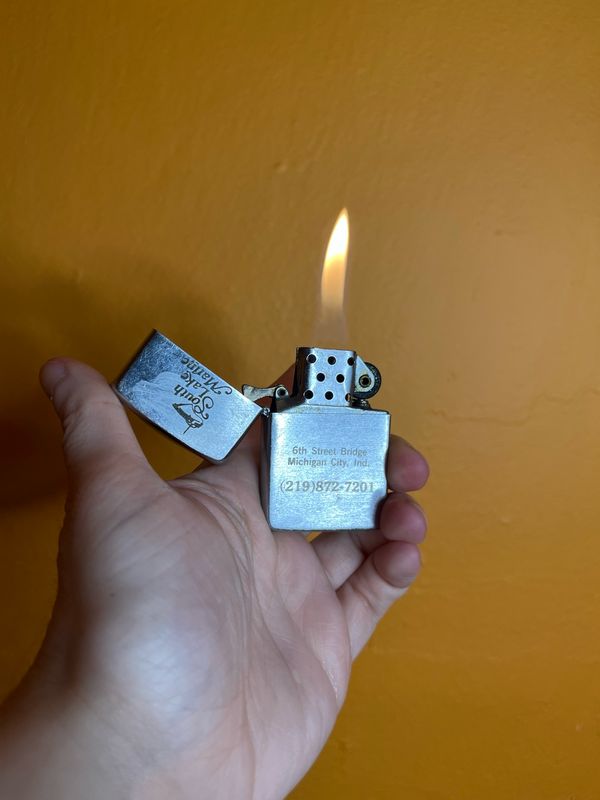 South Lake Marine Michigan City Indiana Flip Top Lighter