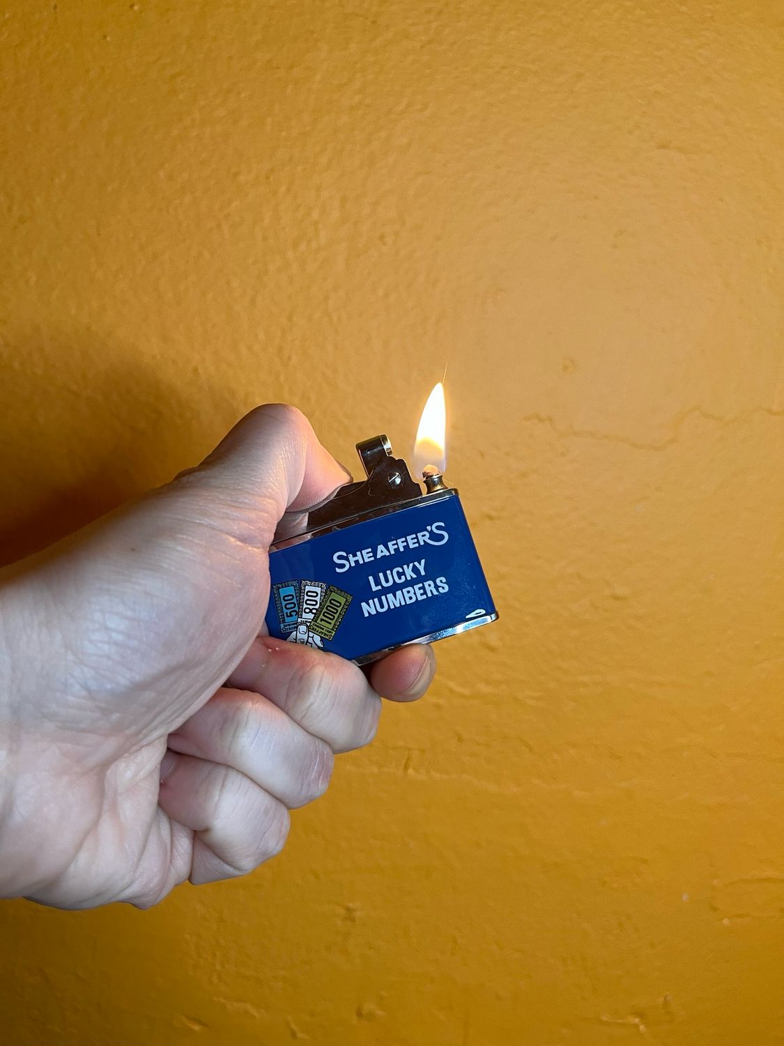 Scheaffer’s Lucky Numbers Flat Lighter