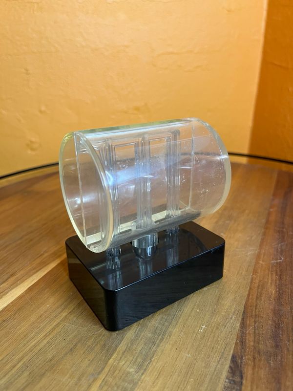 Clear Acrylic Tumbler Cigarette Dispenser