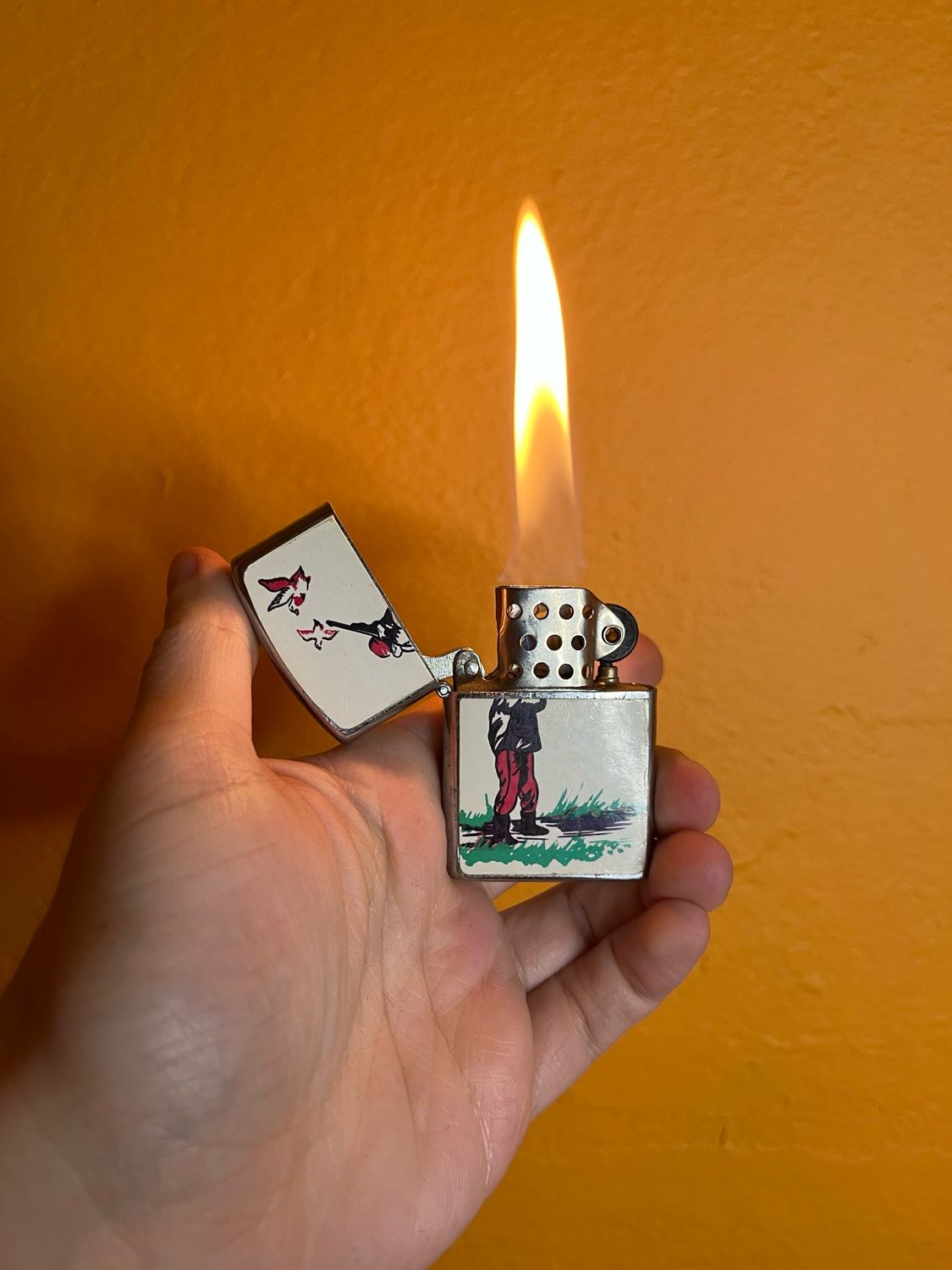 Fowler Hunter Flip Top Lighter