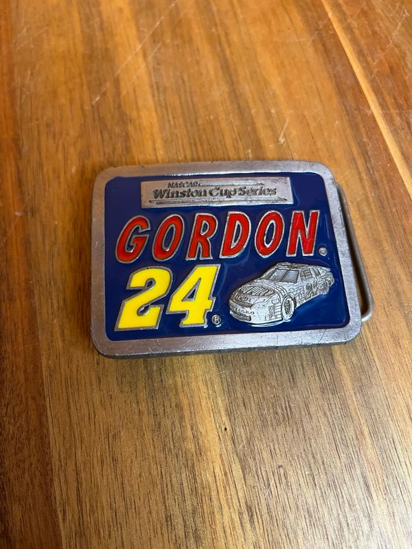 NASCAR Winston Cup Series Gordon 24 Belt Buckle