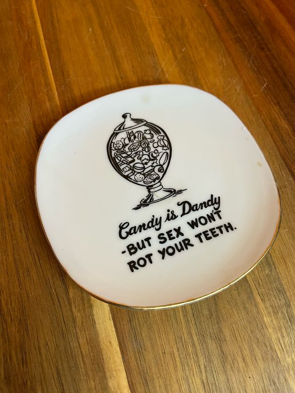 Sex &amp; Candy Bilgore Groves Adult Humor Ashtray