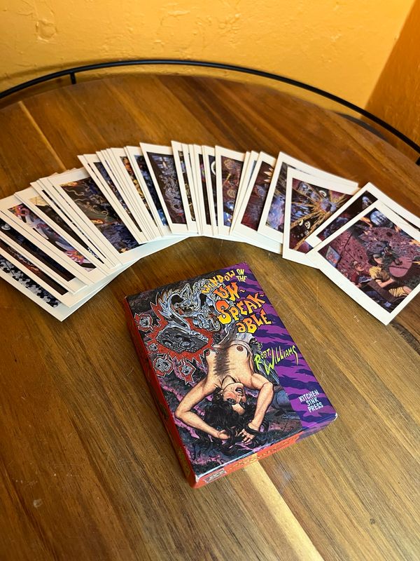 Window On The Unspeakable By Robert Williams Kitchen Sink Press Trading Card Deck