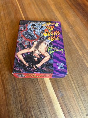 Window On The Unspeakable By Robert Williams Kitchen Sink Press Trading Card Deck