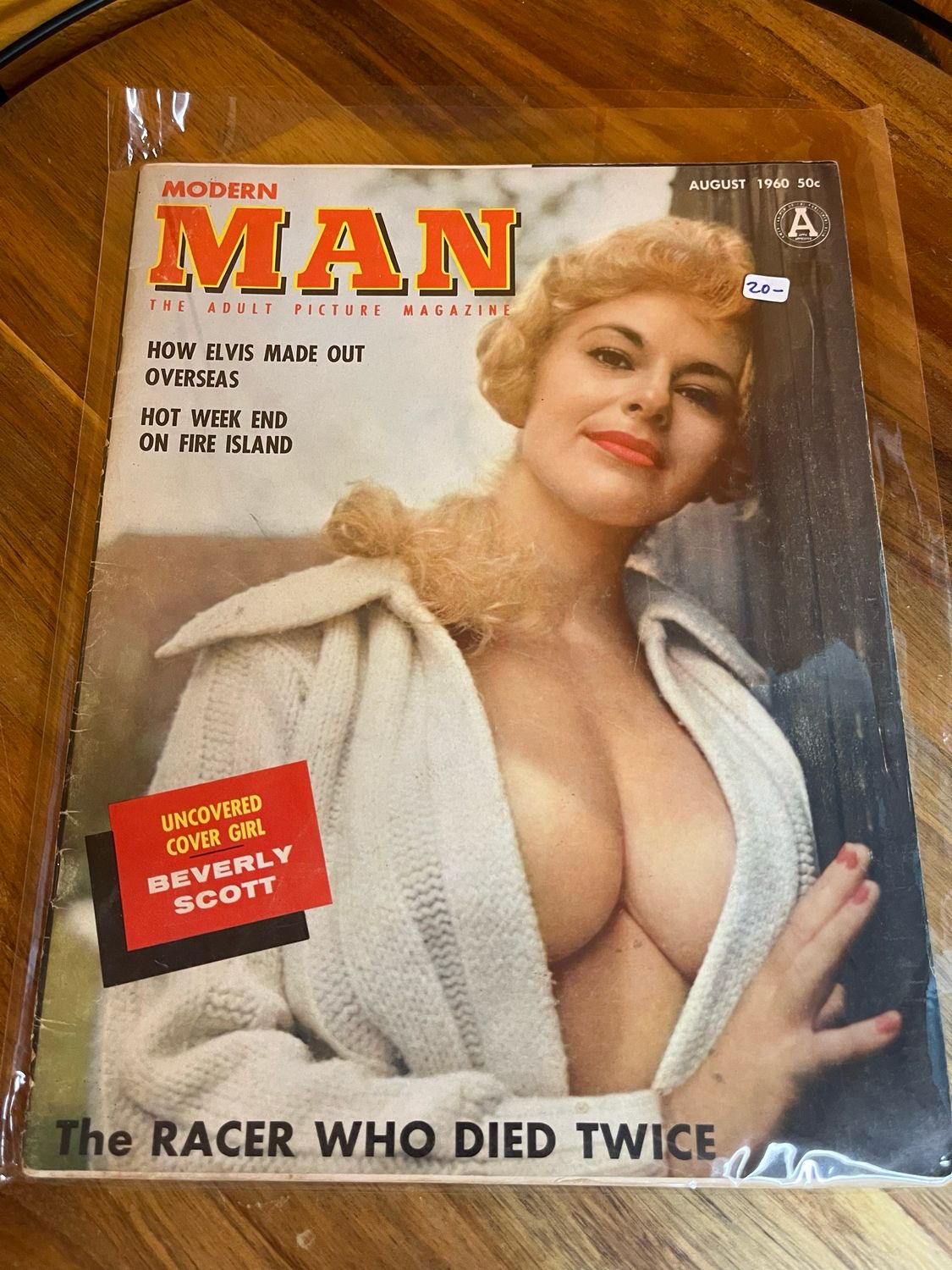 August 1960 Issue Modern Man