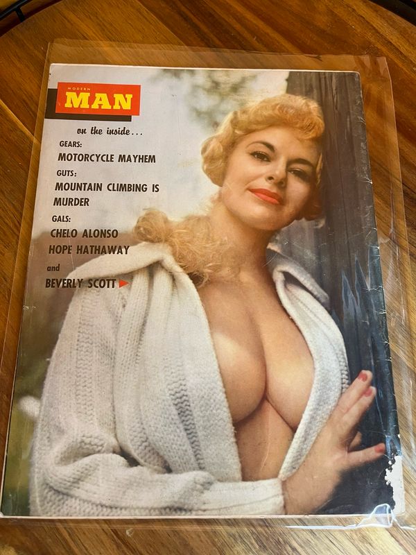 August 1960 Issue Modern Man
