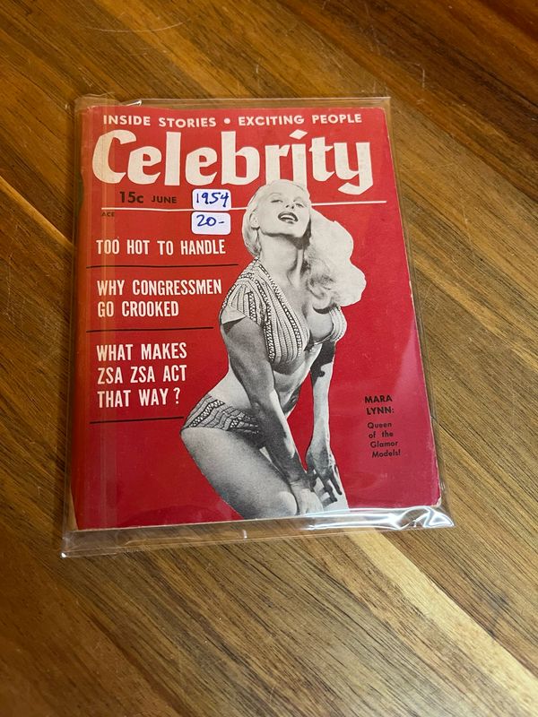 June 1954 Issue Celebrity