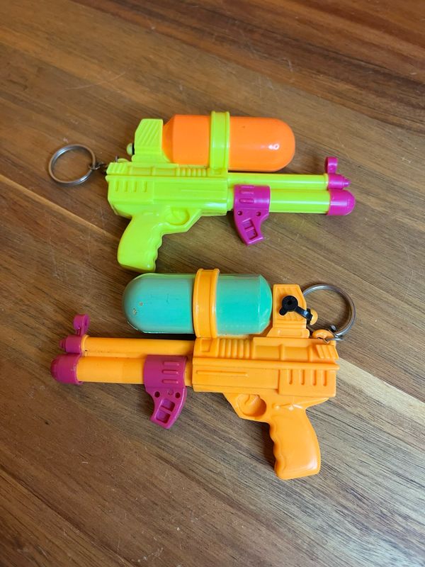 Water Gun Keychain