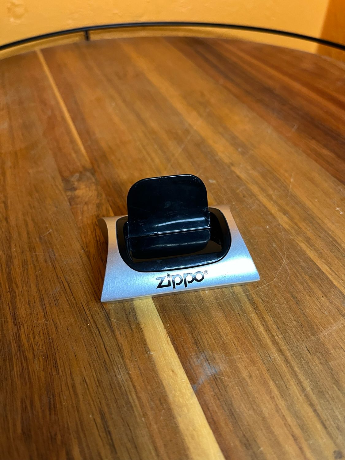 Weighted Zippo Lighter Display Stand