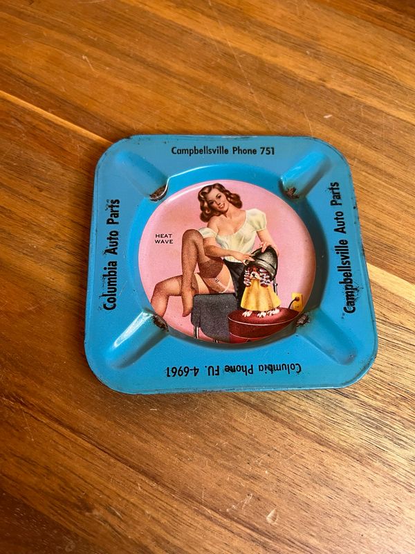 Heat Wave Pinup Ashtray