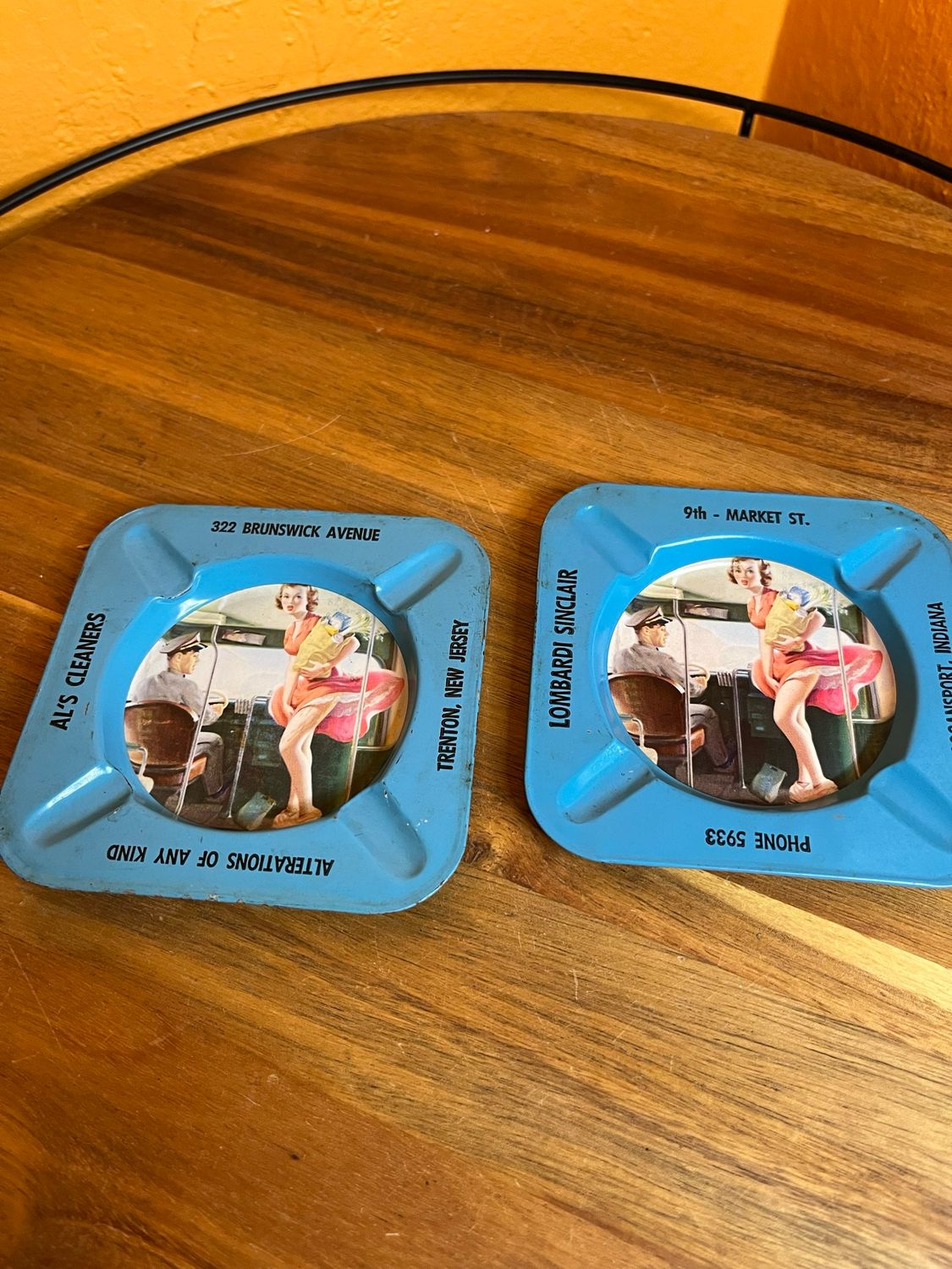 Trouble Boarding Pinup Ashtray