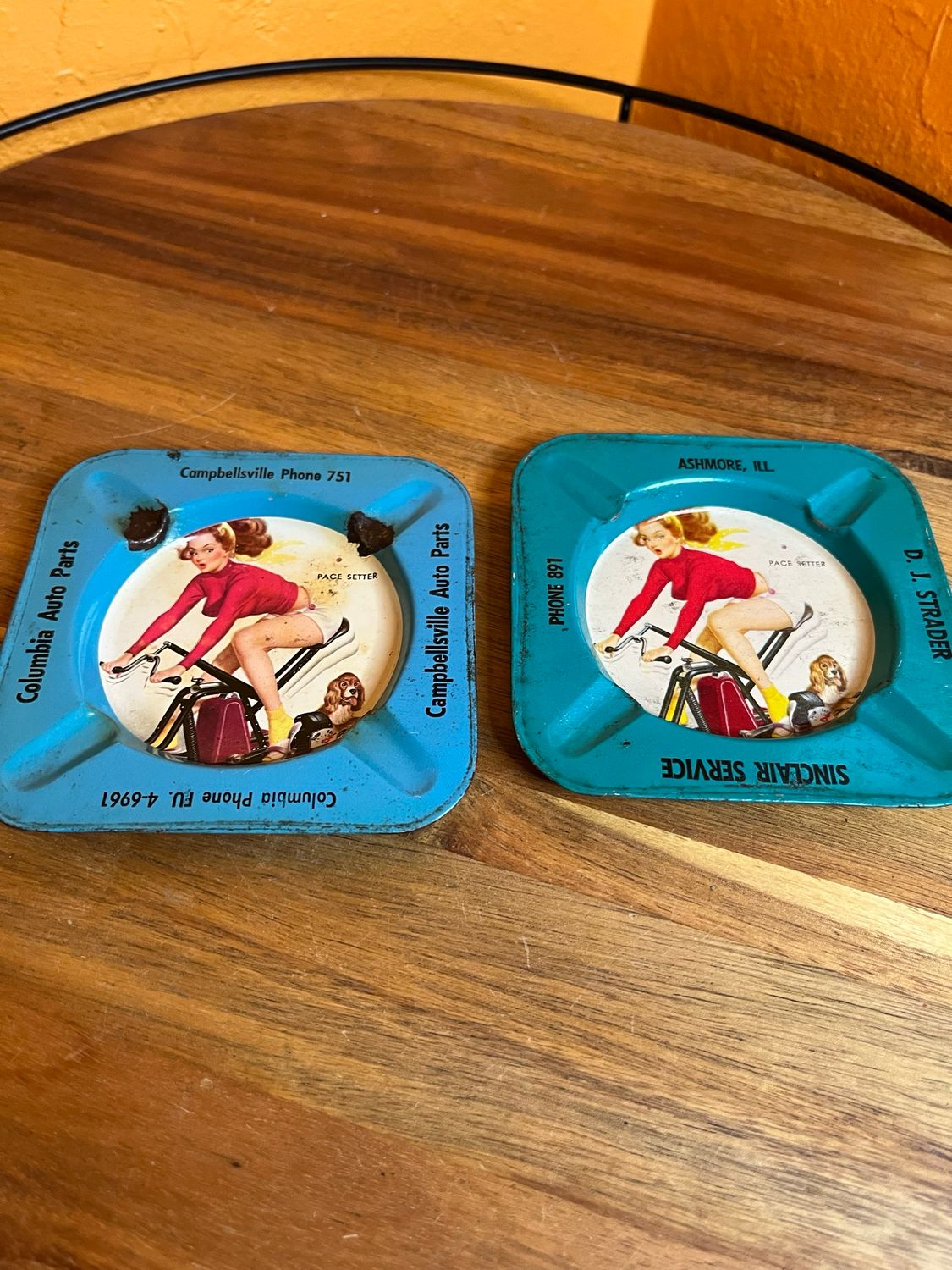 Pace Setter Pinup Ashtray