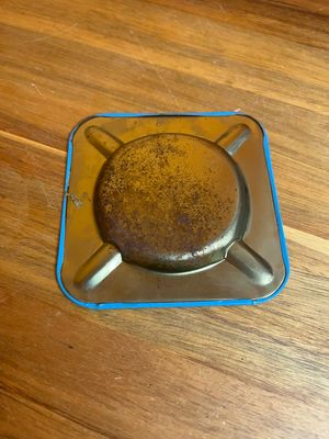 Platinum Blonde Pinup Ashtray