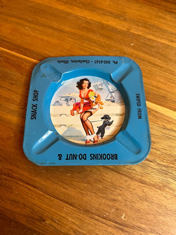 Swiped From Brookins Pinup Ashtray