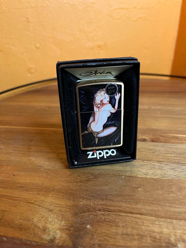 2017 Olivia De Berardinis Pinup Sealed Unstruck Zippo Lighter