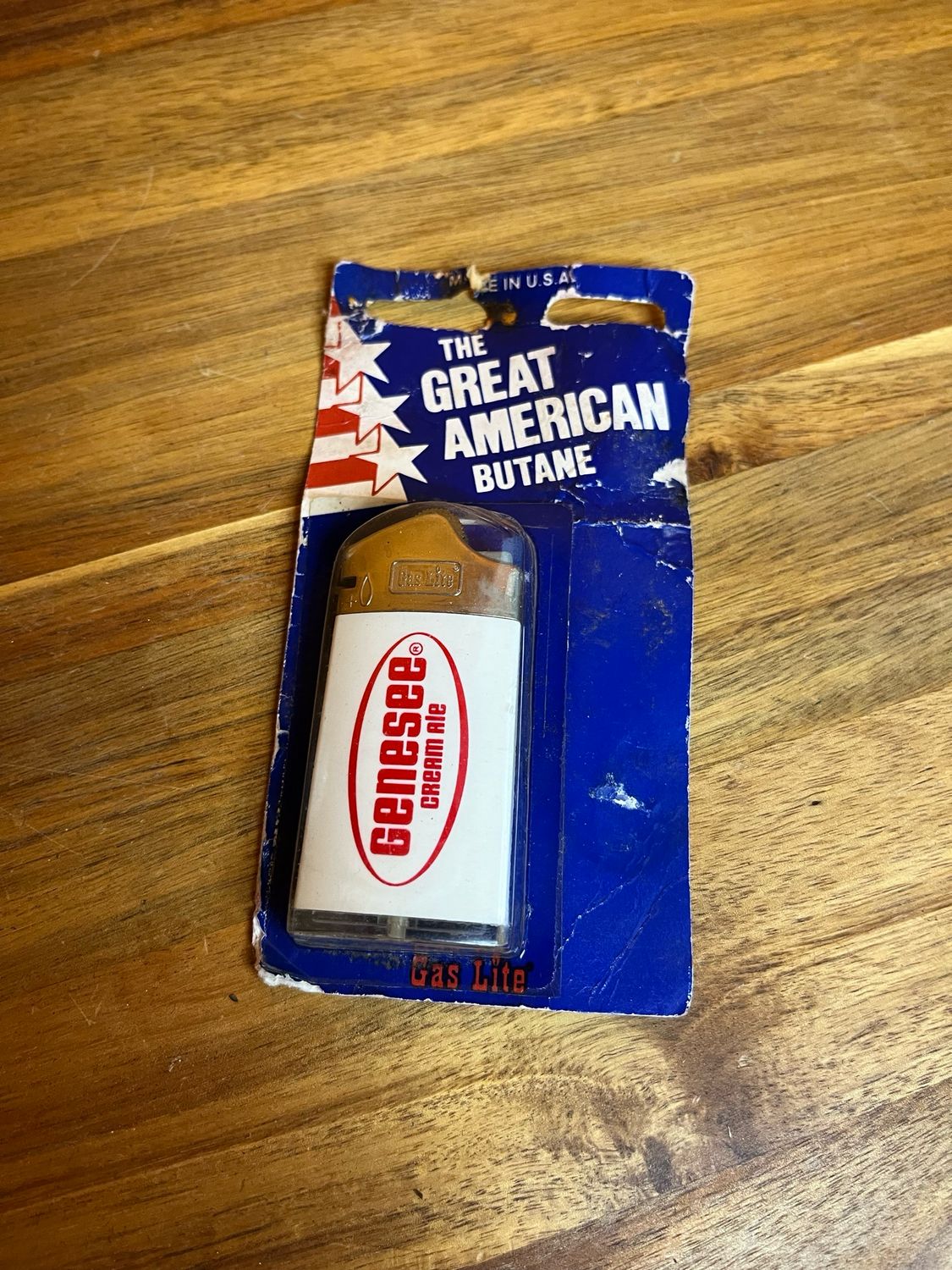 The Great American Butane Genesee Cream Ale Disposable Lighter