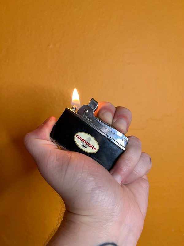 Courvoisier Cognac Flat Lighter