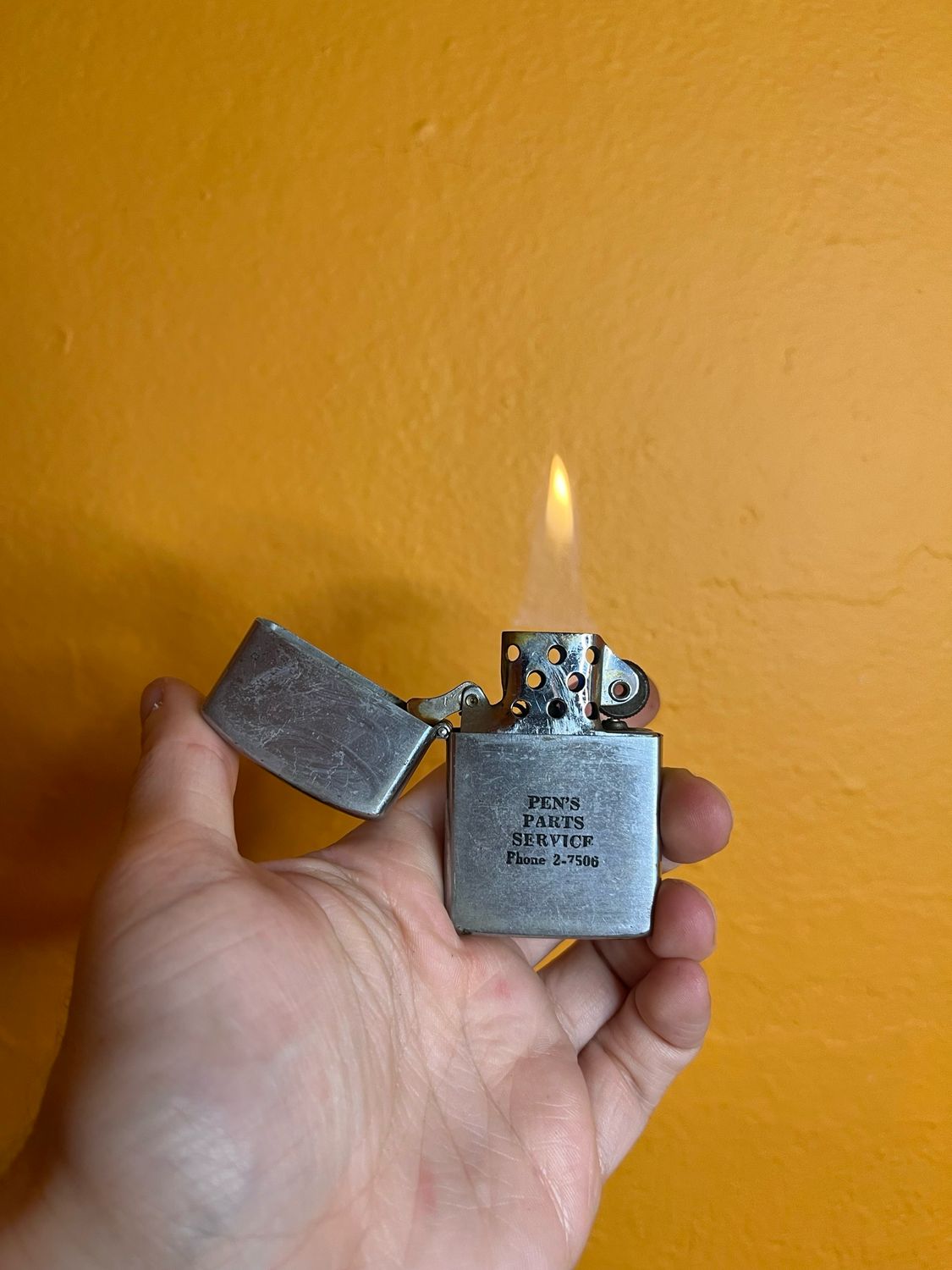 Pen’s Parts Service Flip Top Lighter