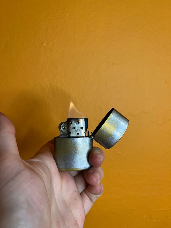 Elegant Brand Made In Occupied Japan Flip Top Lighter