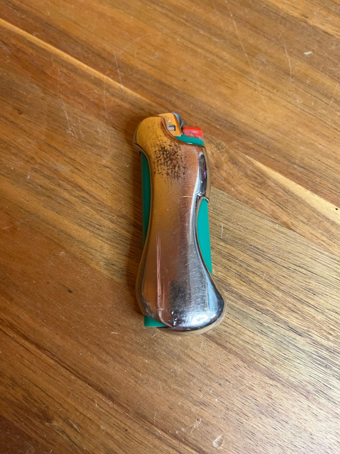 Abstract BIC Lighter Cover Sleeve